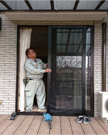 破れない網戸